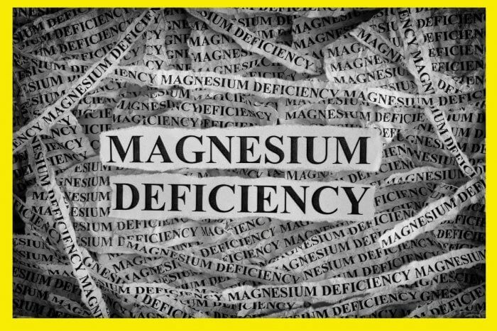 Magnesium deficiency can be treated with Magnesium infusions - text graphic